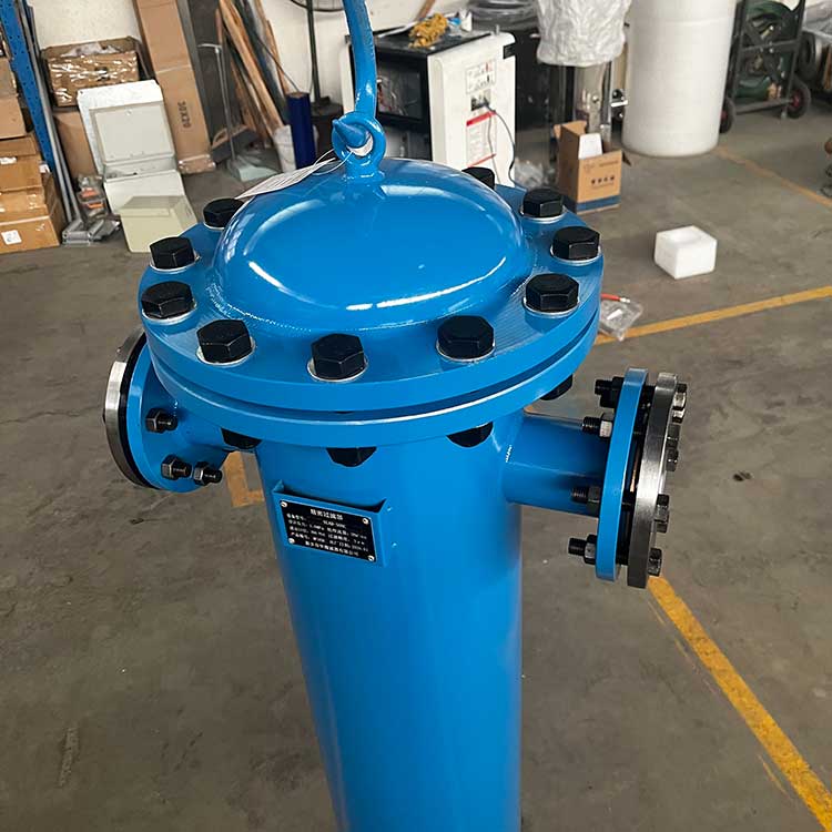 華豫生產(chǎn)供應(yīng)氣體除雜用DN80 PN16精密過(guò)濾器